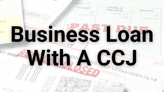 business finance with a ccj