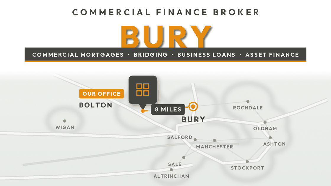 Commercial finance broker in Bury