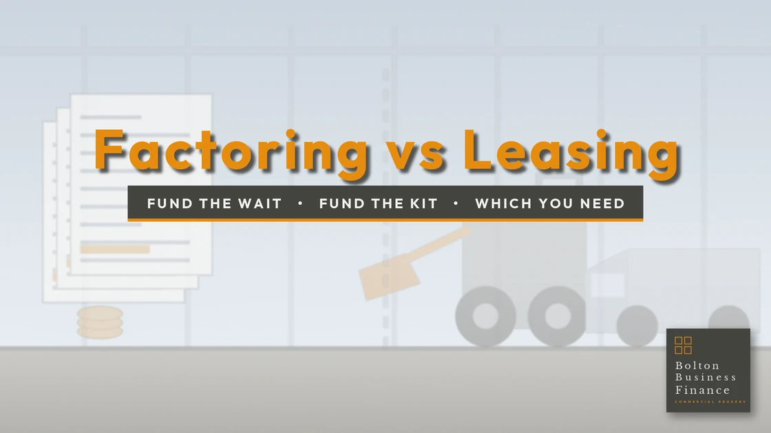 Factoring vs leasing compared for UK businesses