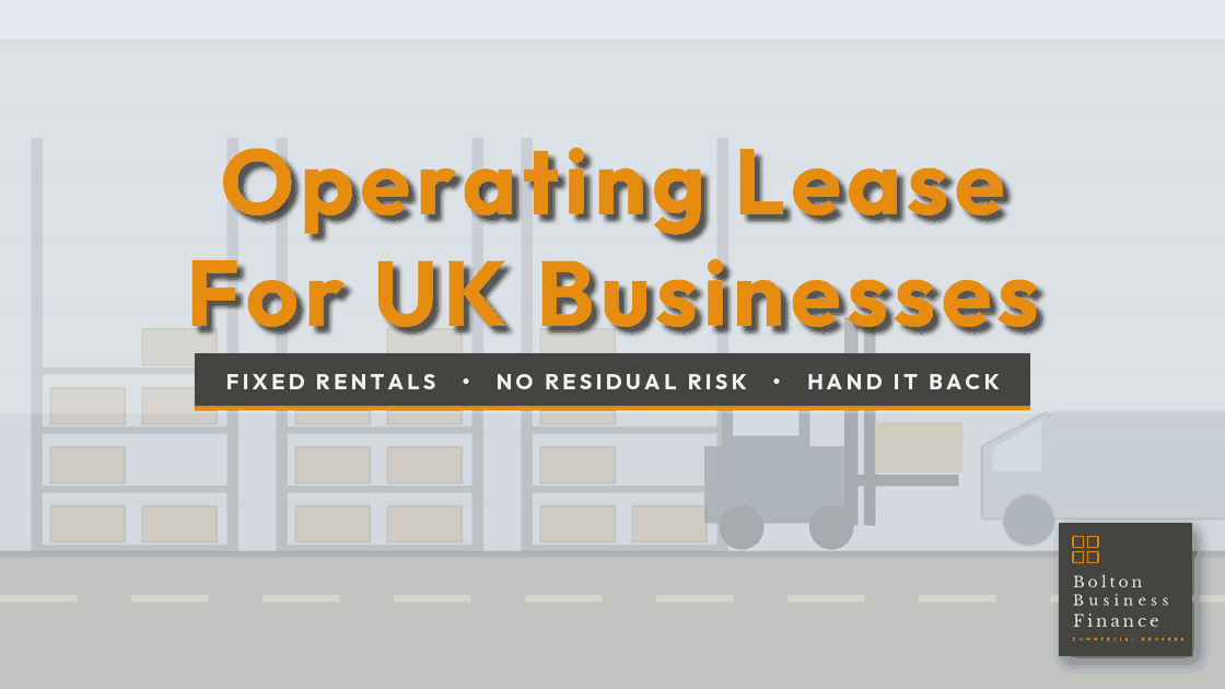 Operating lease for UK businesses